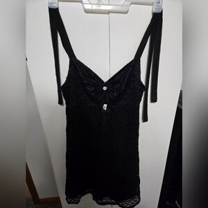 Elegant Black Mini Dress